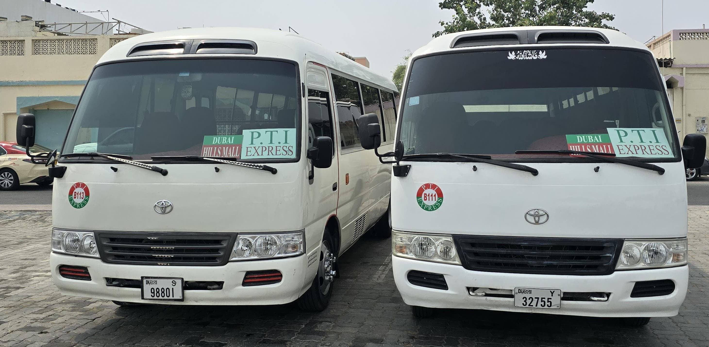 Professional bus transportation services